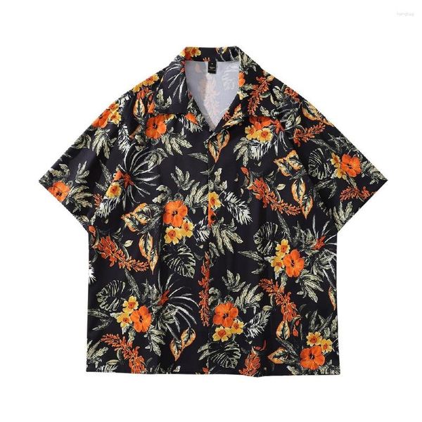 T-shirt da uomo Oversize Vacation Hawaii Beach Estetica nera e camicette per uomo Donna Goth T-shirt Summer Tops Abbigliamento 2023