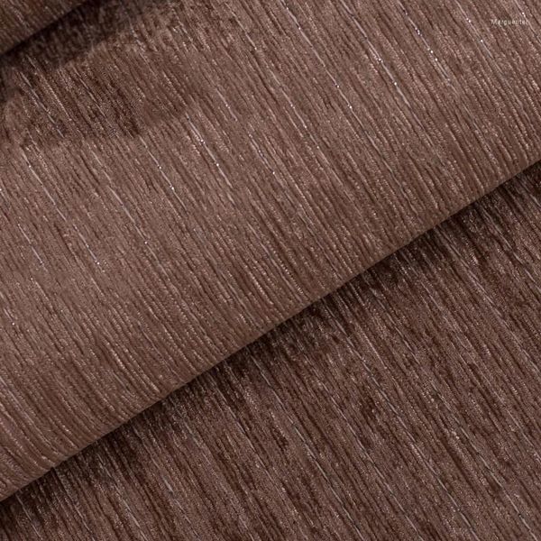 Papéis de parede Reed natural colorida lisfita listra vertical chenille wallpaper para garotas salas de paredes de paredes de papel de parede de papel de parede de parede