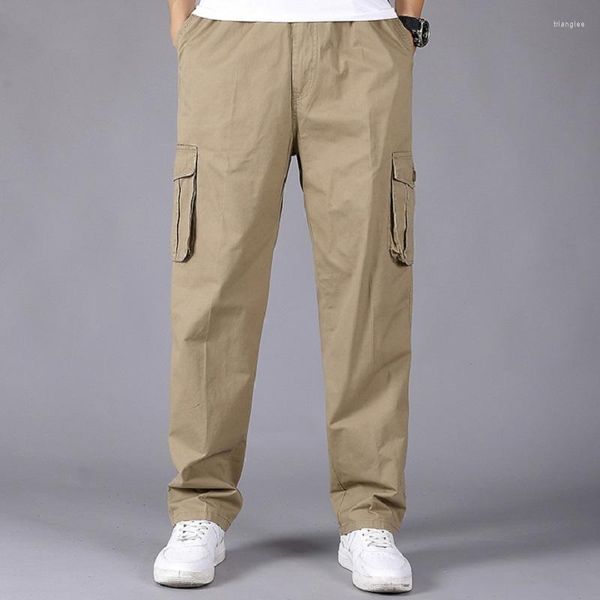 Männer Hosen Cargo Männer Jogger Hosen Military Stil 2023 Marke Kleidung Sport Hose Für 6XL