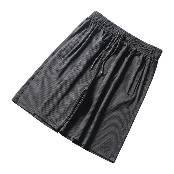 Shorts masculinos de basquete de malha para treino atlético Curto ultrafino com bolsos de secagem rápida boxers masculinos respiráveis com cordão