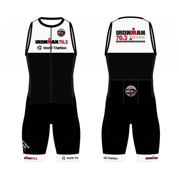 Conjuntos de camisas de ciclismo 70 3 Trisuit World Triathlon Skinsuit Clothing Macacão Natação Running Wetsuit Competition Apparel 230725