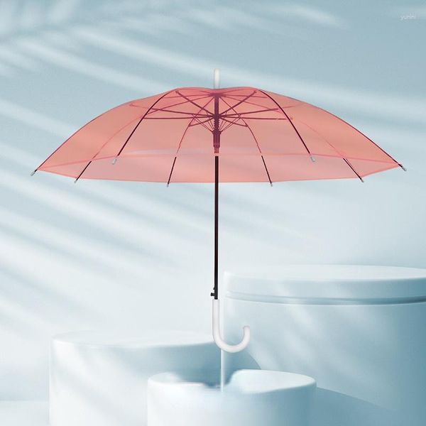 Guarda-chuvas Guarda-chuva extra grande de alta qualidade reforçado com alça longa proteção solar Paraguas protetor solar flexível Appliance MZY
