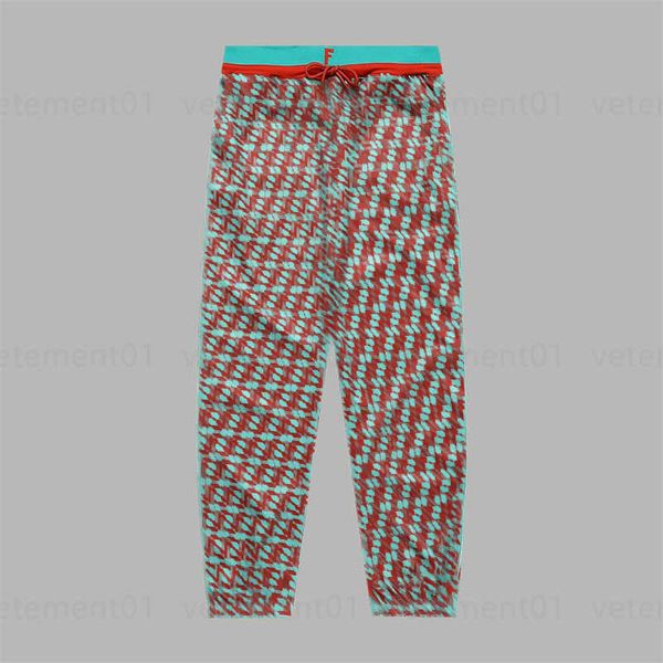 Lady Jogger Sweat Pant Designer Hose Custom Jacquard Stoff Double F Full Print Color Clash Hose 2023 Frühling Herbst Jogginghose