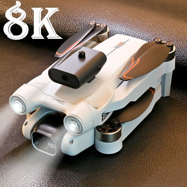 Intelligent Uav S1S Mini Drone 4k Profesional 8K HD Camera Obstacle Avoidance Aerial P ography Quadricottero pieghevole senza spazzole RC Dron Giocattoli per bambini 230725