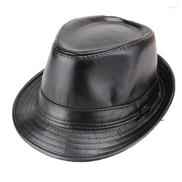 Berets Luxus Jazz Cowboy Hut Frauen Cowgirl Elegante Herren Fedora Britische Top Designer Western Zubehör 2023 PU