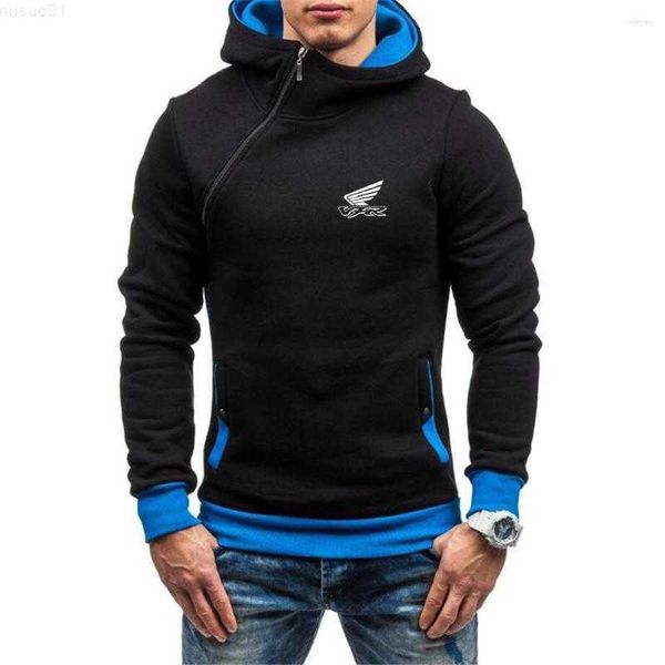 Herren Hoodies 2022 VFR Racing Marke Frühling Herbst Herren Druck Casual Diagonal Sweatshirts Mann Hoody Harajuku Zipper Jacke Mantel L230726