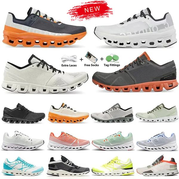 2023 Uomo Donna Scarpe da corsa Runners Sneaker Triple Black Flame White SurferNova Lumos All Black White Acai Purple Eclipse Turmeric Frost Cobalt Scarpe da trekking 36-45