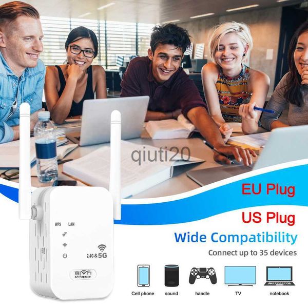 Router Kebidu 5G 1200Mbps 300Mbps Ripetitore WiFi Wireless 2.4G 5Ghz Router Wi-Fi Amplificatore WiFi Segnale Long Range Extender Wifi Repiter x0725