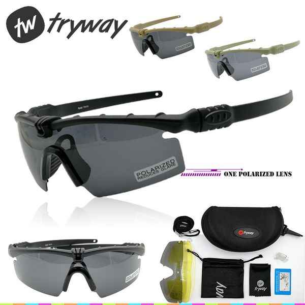 Outdoor Eyewear twtryway Óculos P ochromic 3.0 Balistic Polarized goggles Protection Military paintball shooting gafas 230726