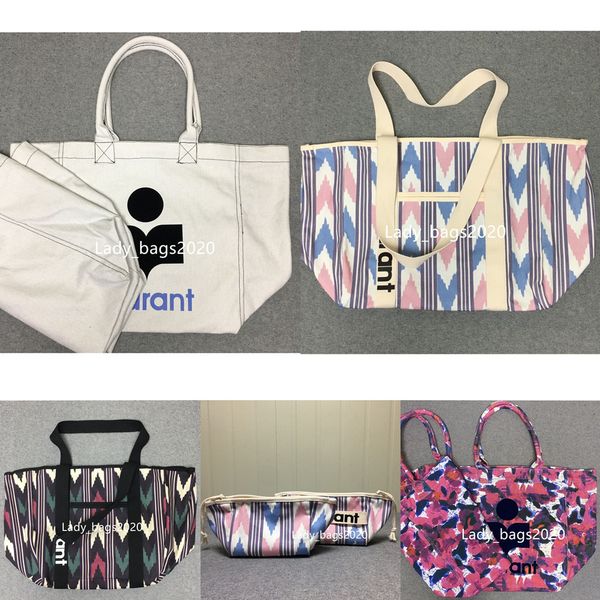 Marants Tasche aus Segeltuch, große Kapazität, Kosmetik-Designer, bedruckt, Aufbewahrung, kleine Geldbörsen, Tragetasche, Schulter-Einkaufstasche, Baumwolle, Outdoor-Reißverschluss, Make-up-Handtasche