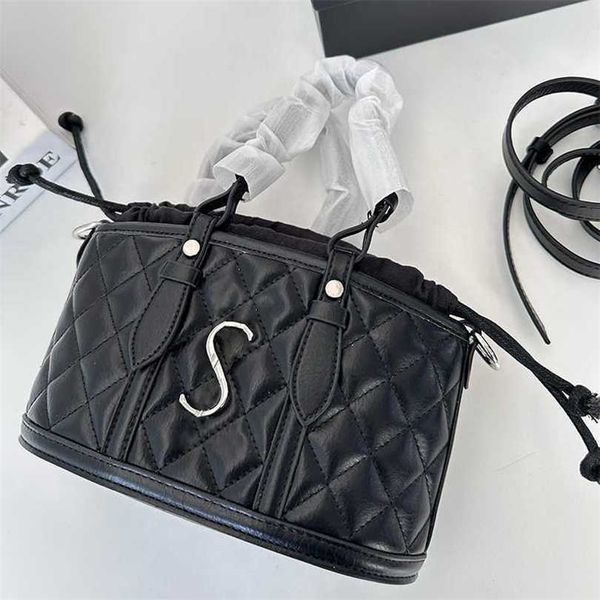 Ybag Shopping Bags Designer Bag Mini Tote Borse da donna Borse a tracolla in pelle Vintage Cute CrossbodPurse LadBeach 230505