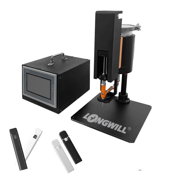 0,5 ml, 1 ml, 510 Gewindekartuschen, dickes Öl, Flüssigkeit, automatische Füllmaschine, Karren, Destillatöl, halbautomatischer Füller