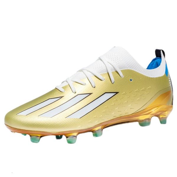 Sapatos de segurança Chuteiras de futebol profissionais unissex Long Spikes TF Tornozelo Botas de futebol ao ar livre Chuteiras de grama Chuteiras de futebol Eu tamanho 35-45 230726