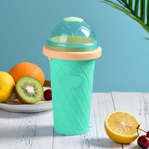 Ferramentas para sorvete Quick Frozen Magic Double Layers Slushie Cup DIY Caseiro Squeeze Fasting Cooling Make Slushy 230726