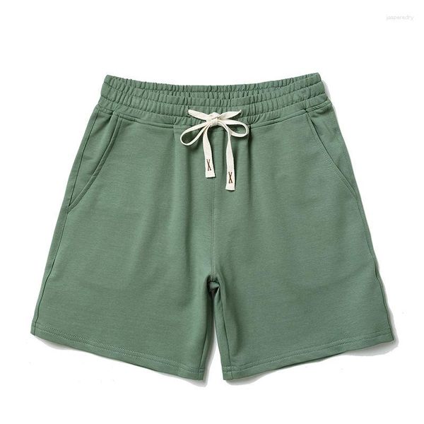 Männer Shorts Männer Bermuda Streetwear Reine Baumwolle Stil Casual Kurze Hosen Arbeit Sommer Mode Böden 2023 W14