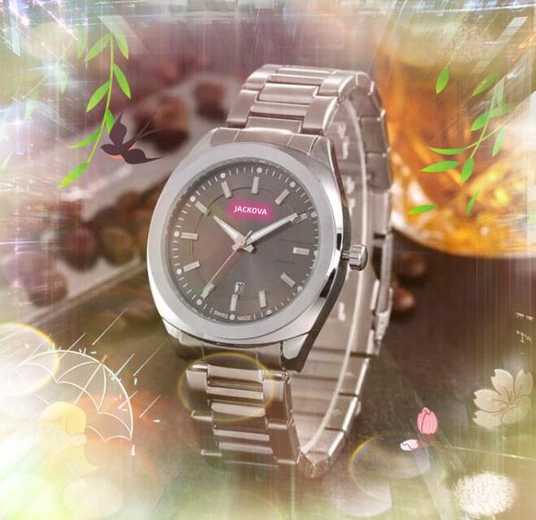 Top Model moda uomo orologi auto data uomo nylon cinturino in acciaio inossidabile orologio di alta qualità Sport Japen cronografo al quarzo maschio amico ragazzo regali orologio da polso