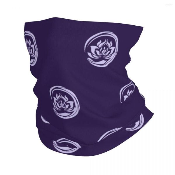 Шарфы Untamed Yunmeng Jiang Sect Sect Bandana Sece Cover Print Prap Scarf Многоцелевая маска для лица езда на велосипеде для мужчин.