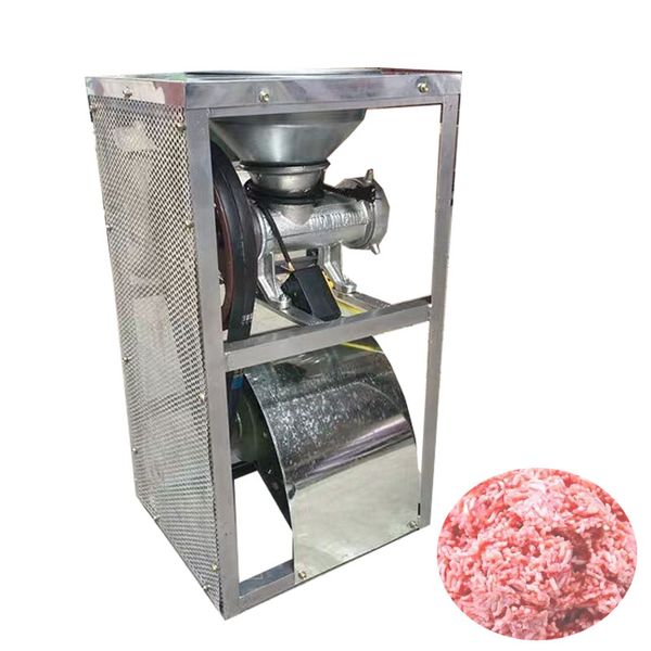 Moedor de carne comercial Moedor de osso de frango Máquina de moer osso de peixe Máquina de moer carne de porco