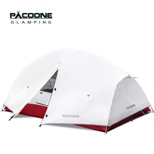 Barracas e Abrigos PACOONE Ultraleve 20D Nylon Camping Tenda Portátil Mochila Ciclismo Tenda À Prova D' Água Ao Ar Livre Caminhadas Tenda de Viagem Tenda de Praia 230725