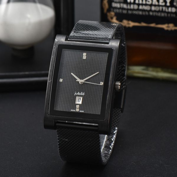 Rad Bilek Erkekler İçin Saatler 2023 Mens Watches Üç İğne Kuvars İzle Yüksek Kalite En İyi Lüks Marka Tasarımcısı Saat Çelik Belt Moda Montre De Luxe Tür