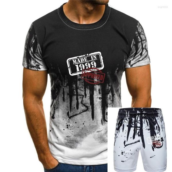 Herren-Trainingsanzüge, T-Shirt zum 20. Geburtstag, hergestellt im Jahr 1999, zugelassenes Distressed-Twentieth-Geschenkidee, modisches, klassisches T-Shirt