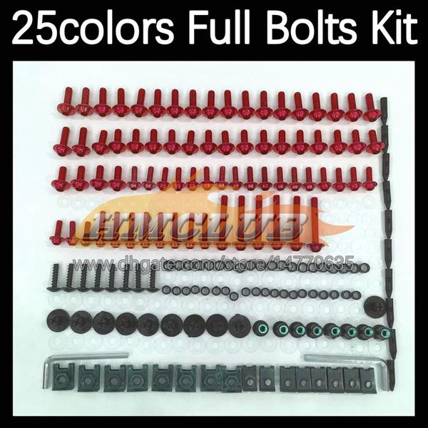 268 PCS Kit Completo de Parafusos de Corpo MOTO Para HONDA VFR400RR NC30 VFR400 RR 89 90 91 92 93 1989 1990 1991 92 1993 Moto Fairi284E