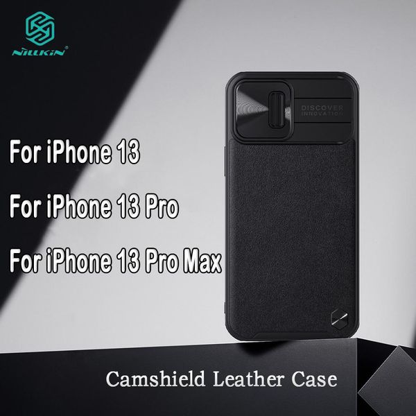 Messen для iPhone 13 Pro Max Case Nillkin Camest Lide Slide Slide Shell TPU+ПК задняя крышка для iPhone 13 13 Pro Lins Case