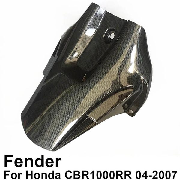 Carbon Motorrad Verkleidung Hinterrad Hugger Fender Kotflügel Mud Splash Schutz Für Honda CBR1000RR CBR 1000 RR 2004 2005 2006 2007281x