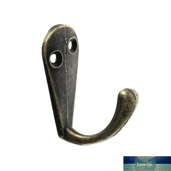 Appendiabiti semplice a punta singola, appendiabiti, borsa, cappello, bronzo antico, 3,4 cm x 1,4 cm (1 3/8