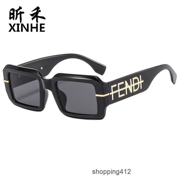 Vendita all'ingrosso di occhiali da sole New Fashion Box Network Red Ins Fd Family Glasses Occhiali da sole unisex