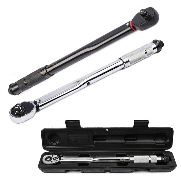 Chaves de fenda Torque Wrench Car Repair 3 8 Square Drive 19 110NM Two Way Precise Ratchet Spanner Key Hand Tools 230727
