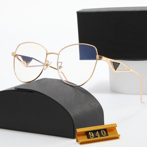 Lüks Tasarımcı Erkek ve Kadınlar Metal Çerçeveli Ayna Cam Lensler Dışarı Seyahat Gözlükleri UV400