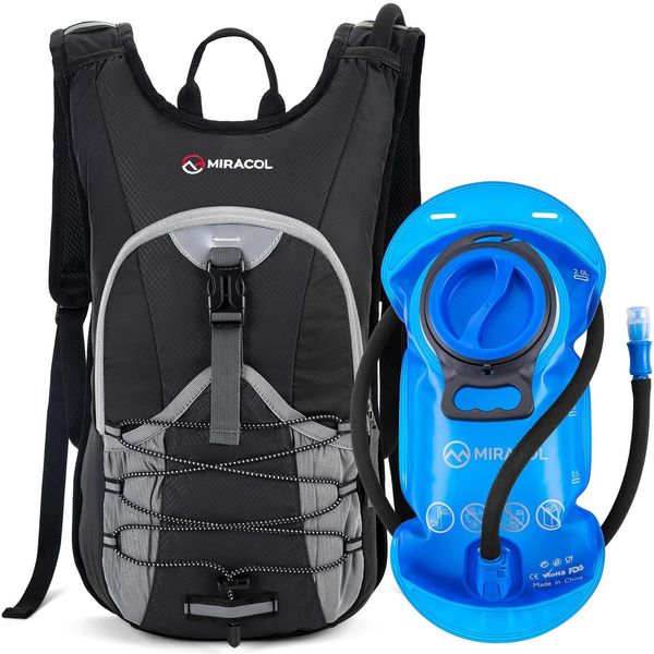 Fahrradkörbe Miracol Trinkrucksack, isoliert, Wandern, 15 l, für Kinder, Herren, leicht, Wasser, Hydro 230726