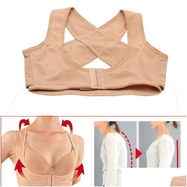 Vita Tummy Shaper Reggiseno da donna più recente Corsetto per il corpo Top Correttore di postura Cintura di sollevamento posteriore Tipo X Design Scpture Petto Linee Biancheria intima Dr Dhunb