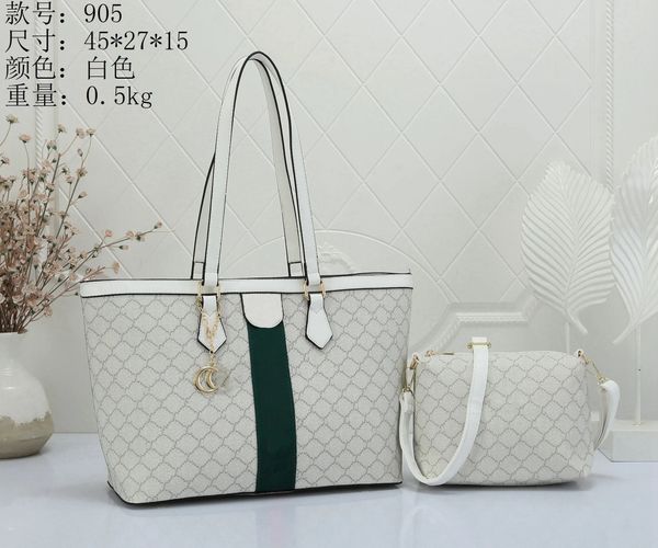 bolsa feminina clássica bolsa de duas peças Ophidias TOTE designer de moda para compras grande bolsa de material composto bolsa de mensageiros bolsa com bolsa de moedas