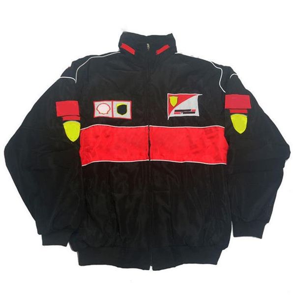 2021 F1 Team Team Prinking Racing Suit European Style Wetursebreaker Cotton Вышитый ветрозащитный и теплый 319W