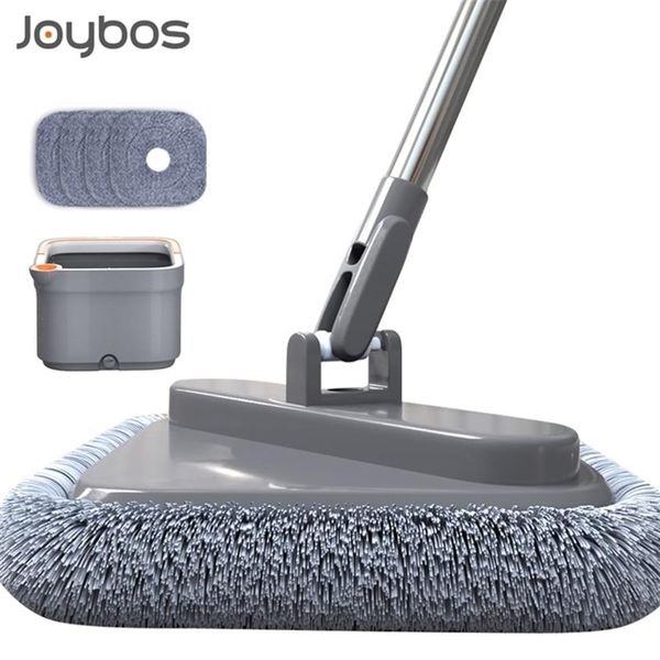 Esfregona de chão Joybos com separação de descontaminação de balde para substituição de lavagem molhada e seca plana rotativa 2108303252