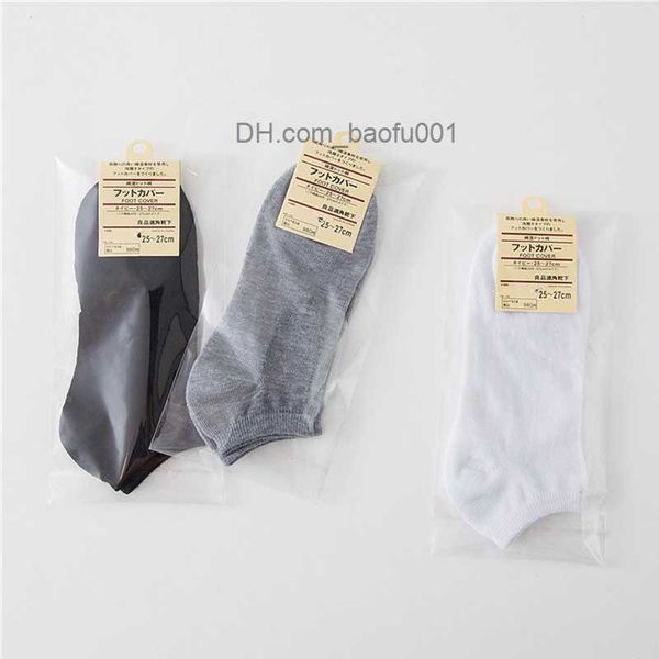 Herrensocken 20 Stück = 10 Paar Sommer-Baumwoll-Herren-Kurzsocken, persönliche Taschenverpackung, Herren-Geschenk, einfarbig, Unisex, schwarz-weiße Bootssocken Z230727