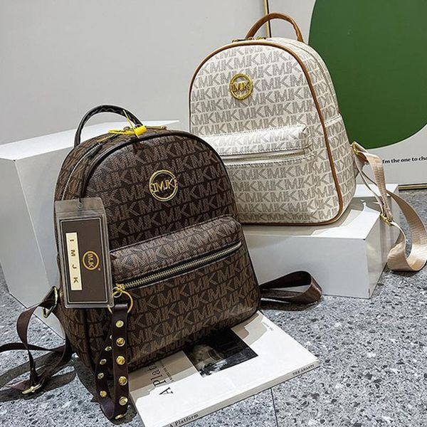 Bolsas escolares Mochila de moda para mulheres Bolsas de couro sintético para mulheres Bolsas femininas Designer de luxo Mochila clássica de grande capacidade Bolsas antifurto 230726