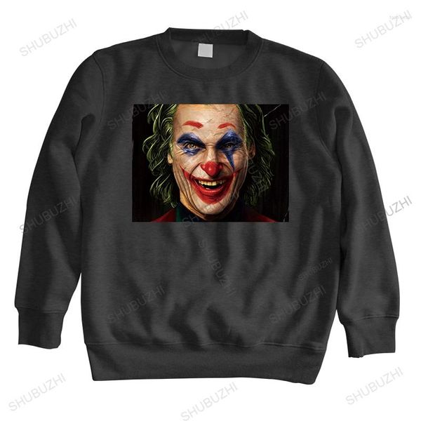 Moletons masculinos Clown Stripes Thermo Men Moletom Applique em roupas Sensível ao calor Quente Zíper com capuz Patch de anime personalizado