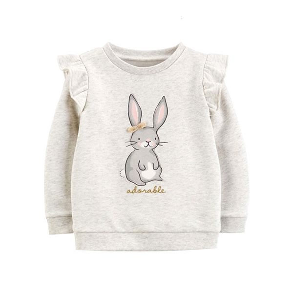 Hoodies Sweatshirts Jumping Meters Ankunft Bunny Für Mädchen Herbst Frühling Kleidung Baumwolle Kinder Verkauf Sport Shirts 230726