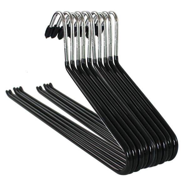 Cabides Racks 10/20Pcs Antiderrapante Camisa de Metal Gancho Cabide Cabide Cabide Cabide Cabide Guarda-roupas Calças com Ponta Aberta Organizador de Armário Deslizante Fácil 230726