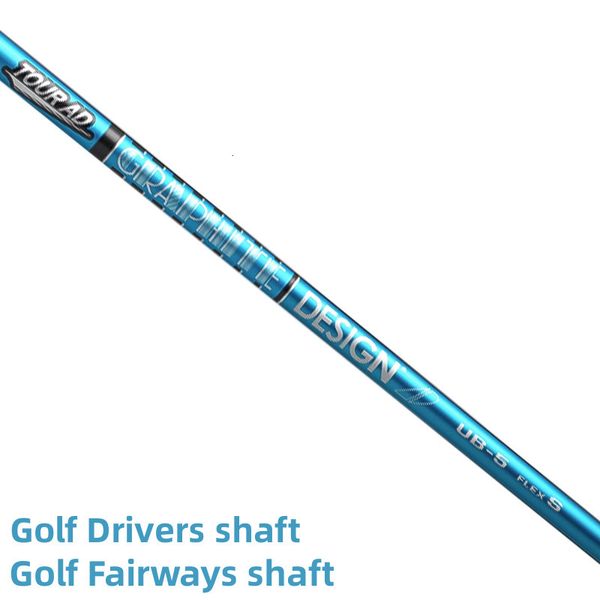 Outros produtos de golfe Driver Shaft TOUR AD UB5678 Series R S X Flex Graphite Wood Club Trajetória média baixa 230726