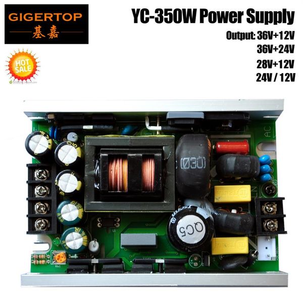 Tiptop 350W LED aşama aydınlatma Güç kaynağı MF350-360 Voltaj Transformatörü 12V 28V 12V 36V 24V 36V Çıkış Örümcek Light2292