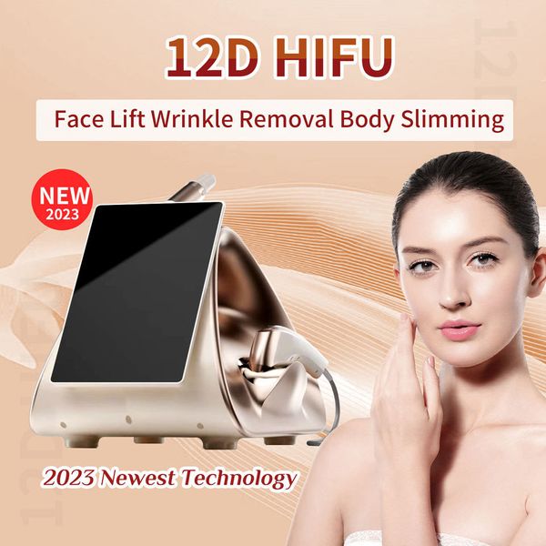 7d Hifu-Maschine Hifu High Intensity Focused Ultrasound Anti-Falten-Maschine 9D Hifu Facelifting-Hautstraffungsausrüstung