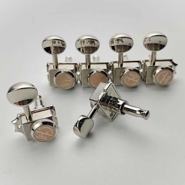 Guitar Guyker Новый узор Vintage Lock String Tuners Nut Style Электрогитара Хита