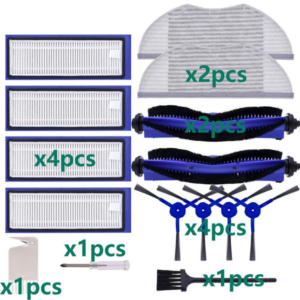 Основная боковая щетка для подачи Hepa-фильтра, ткань для мытья полов, совместимая с пылесосом Anker Eufy Robovac L70, запасные части для пылесоса