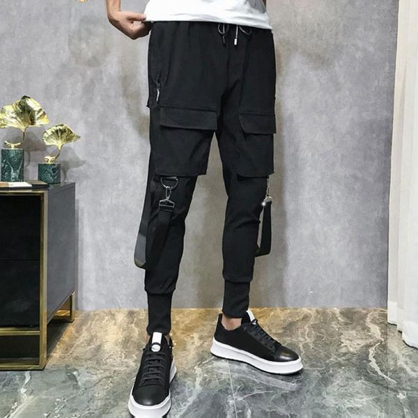 Calças Masculinas Man Tooling Calças Ao Ar Livre Multi-bolsos Moda Esportes Lazer Refrescante Confortável Caminhadas Pantalones Hombre