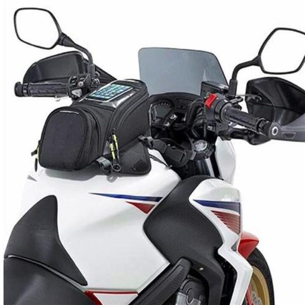 Bolsa de combustível para motocicleta nova Bolsa para tanque de combustível de navegação móvel Bolsa para tanque de combustível pequena multifuncional para motocicleta 177g