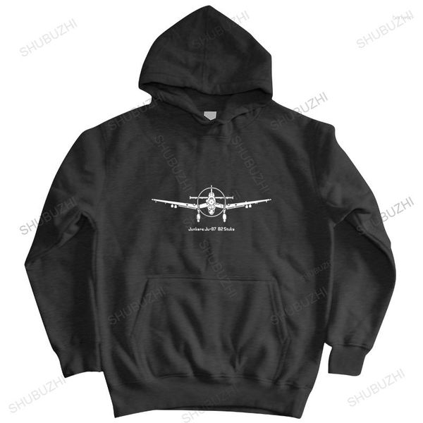 Männer Hoodies Baumwolle Herbst Hoodie Mantel Männer Marke Warme Pullover S Junkers Ju 87 Stuka Deutschland Deutschland Lustige Top männlichen Mode Hoody